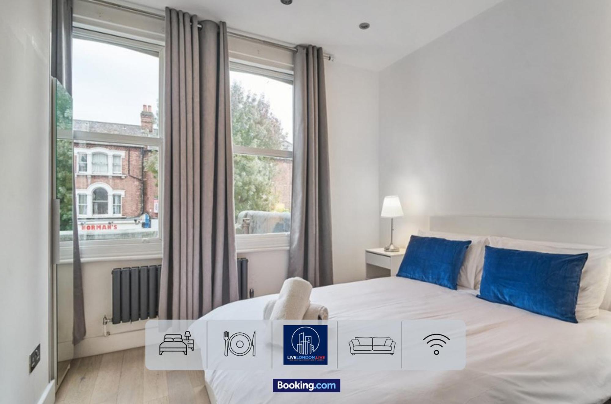 Last-Minute Offers L Exclusive Offer L Delightful 2-Bedroom Apartment In Tufnell Park L Sleeps Up To 5 Guests L By Live London Short Lets & Serviced Accommodation L מראה חיצוני תמונה